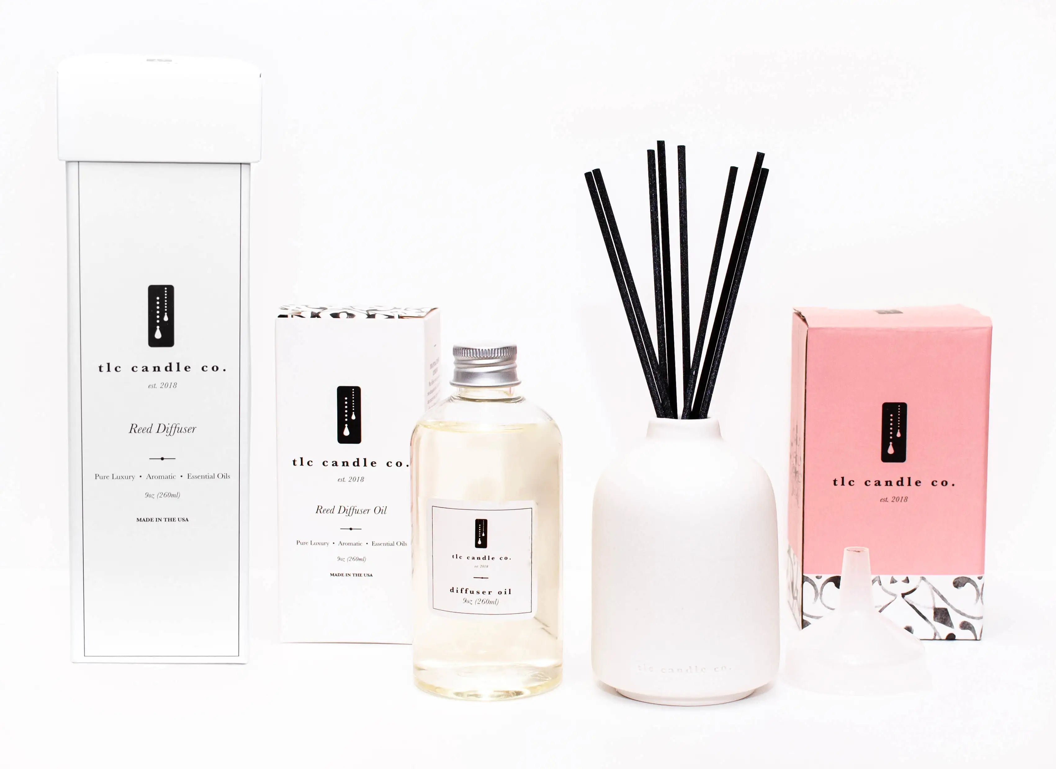 EssentiaLux Reed Diffuser - Woodland Chateau